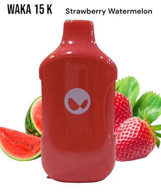Waka Kick Strawberry Watermelon Vape, 15000 Puffs