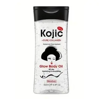 Roushun Kojic Glow Body Oil with Pure Collagen, 200ml