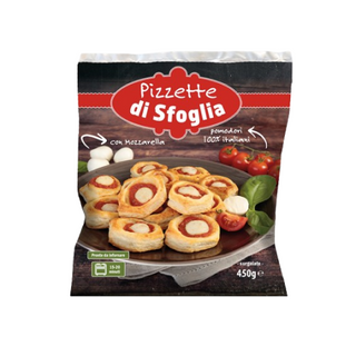 Pan Pizzette di Sfoglia Surgelate 450g