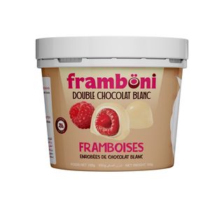 FRAMBONI DOUBLE CHOCOLAT BLANC 150G
