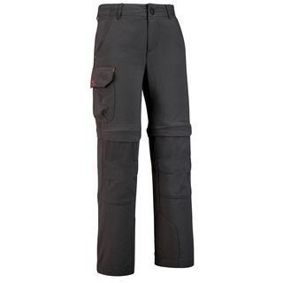 Pantalón desmontable de montaña y trekking Niños 7 15 años Quechua MH550.131 140cm 8 9A Gris