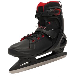 OXELO Patines para adultos FIT00 Negro / Rojo EU42