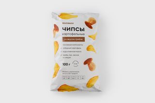 Чипсы Картофельные Со Вкусом Грибов