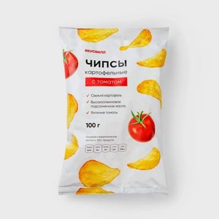 Чипсы Картофельные С Томатом