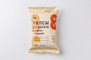 Чипсы Из Батата С Томатом И Паприкой, 75 Г