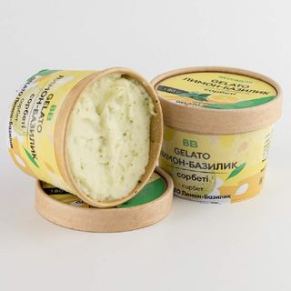 Сорбет Gelato Лимон-базилик,180г