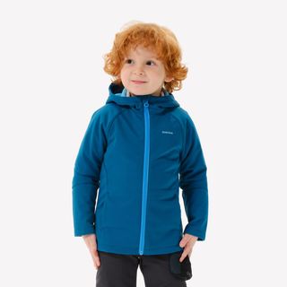 QUECHUA CHAQUETA SOFTSHELL PARA NIÑOS DE 2 A 6 AÑOS Azul 4-5 años