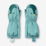 WEDZE ВАРЕЖКИ ГОРНОЛЫЖНЫЕ ДЕТСКИЕ ГОЛУБЫЕ 500 Синий / Зеленый  82-95cm 24M-3Л