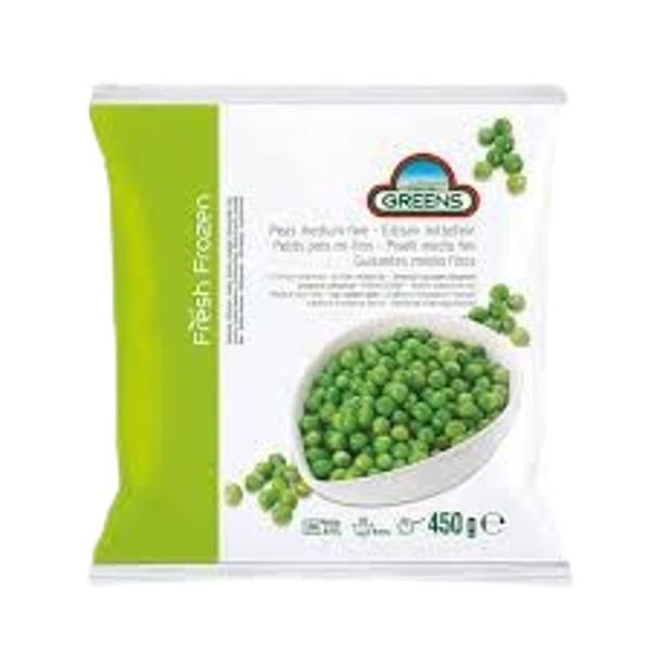 Greens Fresh Frozen Green Peas, 450G