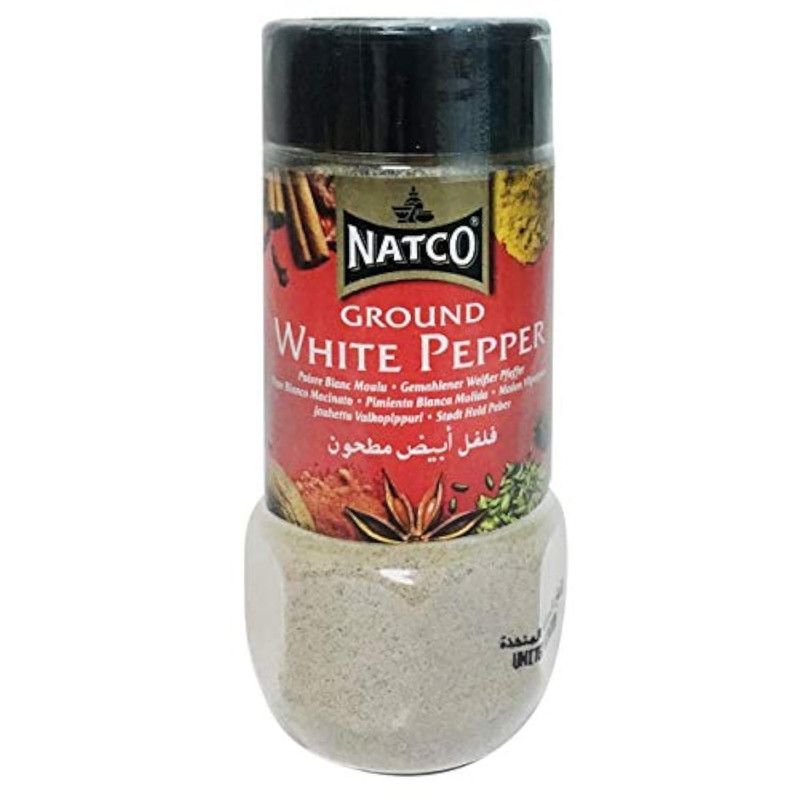 Natco Ground White Pepper, 100G