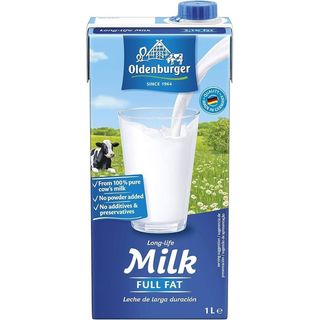 OLDENBURGER FULL CREAM UHT MILK 1LTR TPK