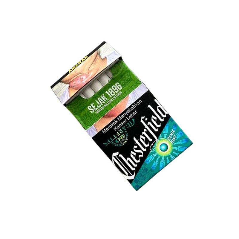 Chesterfield Ks Mint Burst Cigarette Roll, 10
