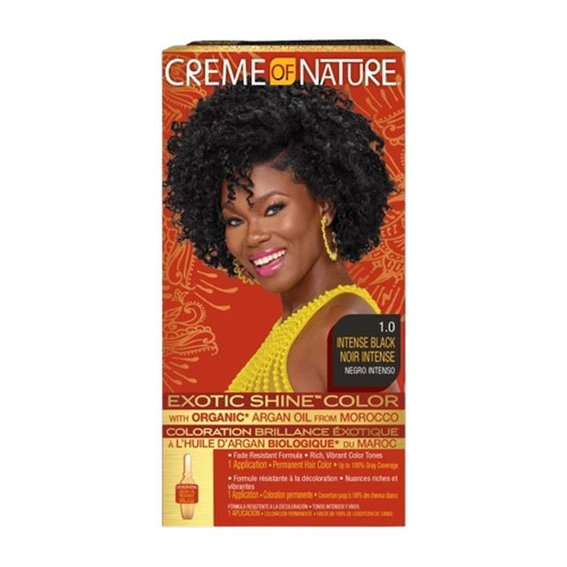 Creme Of Nature Intense Black Hair Color, 1.0