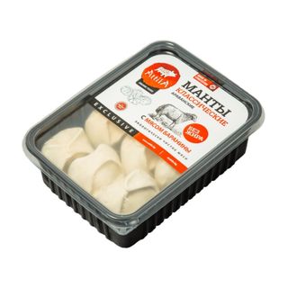 Манты Классика Без Жира (баранина) (500 Гр.)