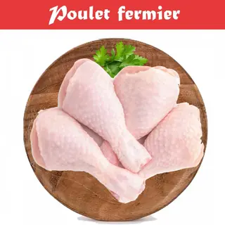 Pilons De Poulet Fermier x4 (465g-490g)