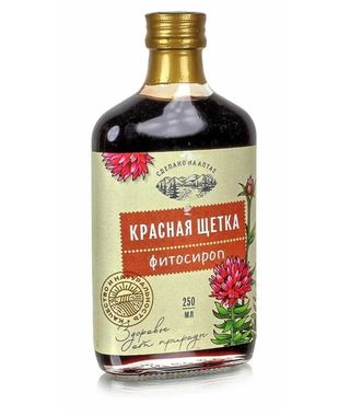 Красная Щетка 250мл Сироп Стекло