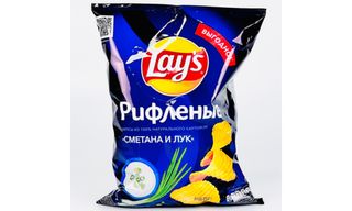 Lays Чипсы сметана и лук 140 Гр
