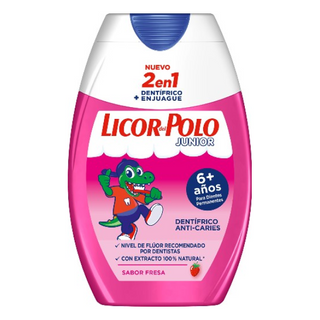 Licor del Polo 2 en 1 junior +6 años Fresa 75ml