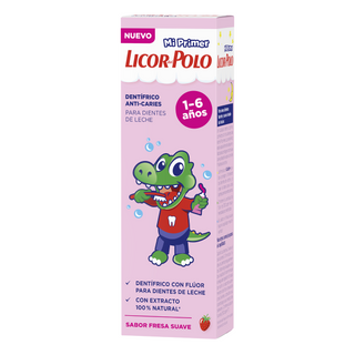 Licor del Polo Pasta Dental Kids 1 a 6 años Fresa 50ml