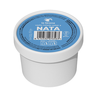 Vasito Helado De Nata