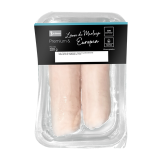 Lomos De Merluza Europea Skinpack 320G