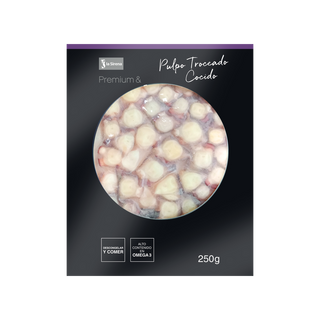 Pulpo Troceado Cocido 250 G Premium
