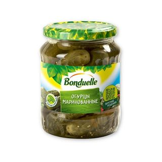 Огурцы Bonduelle Маринованные 720мл Ст/банка Индия3083680616904