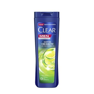 Шампунь Clear Men Для Волос Энергия Свежести С Экстрактом Лимона 380мл Пл/уп Рф6281006604940