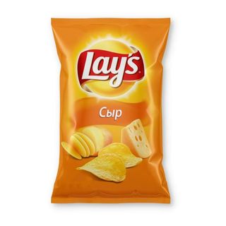 Чипсы Lay's Сыр 140гр М/уп Рф4690388111359