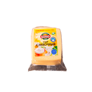 Сыр Комо Сливочный 50%  350гр М/уп Украина4820039807403