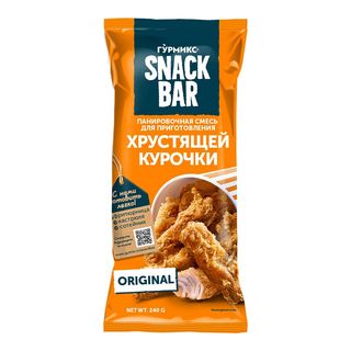 Смесь Гурмикс Snack Bar Для Приготовления Курочки Хрустящей 240гр М/уп Рф 4630035910959