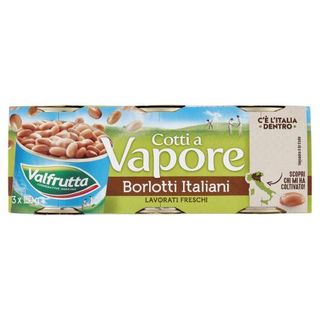 Borlotti Cotti Vapor Valfrutta G.Sg140X3