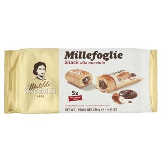 Matilde Vicenzi Millefoglie Snack Alla Nocciola 5 X 25 G