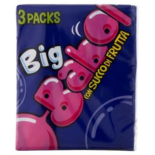 Big Babol Aroma Tutti Frutti 3 X 37 G