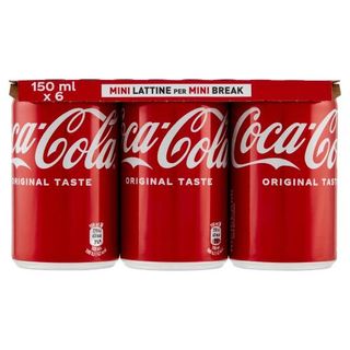 Coca-Cola Original Taste Lattina 6 X 150 Ml