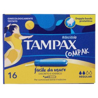 Tampax Compak Regular 16 Pz