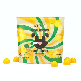 Żelki Green Out x Mops Pineapple 50 szt 140g
