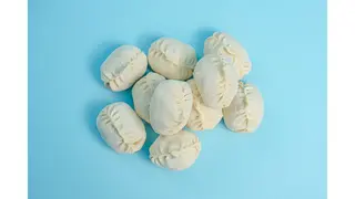 Манты с рубленой говядиной замороженные