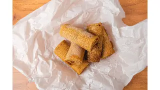 Блины с творогом и вишней замороженные