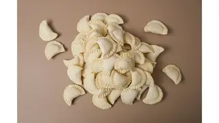 Вареники с грибами замороженные