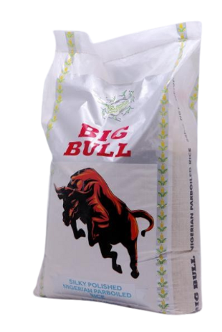 Big Bull Nigerian Parboiled Rice 25Kg