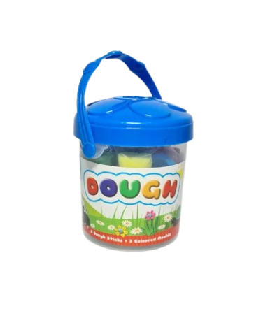 Kids Create Blue Dough Sticks, 8 Colors