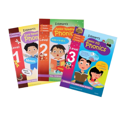 Edsmart Phonics Books Series, Level 1-3