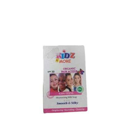 Kidz & More Organic Fair Active Moisturising Milk Soap, 150G