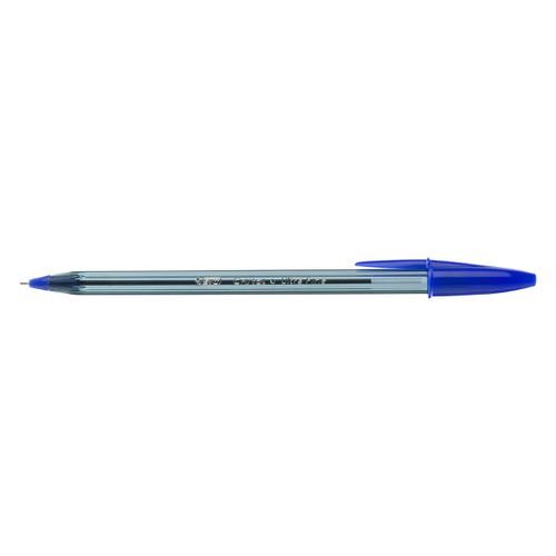 Bic Cristal Ultra Fine Blue Pens, 50 Pack
