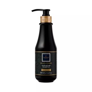 Відновлювальний Шампунь Для Сухого Волосся Famirel З Екстрактом Чорної Ікри Black Caviar, 500 Мл