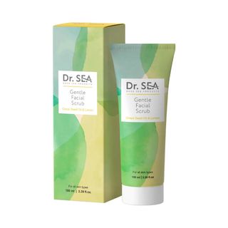 Ніжний Скраб Для Обличчя Dr.sea З Олією Виноградних Кісточок Та Лимоном, 100 Мл