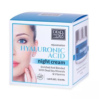 Нічний Крем З Гіалуроновою Кислотою Та Мінералами Мертвого Моря Dsc