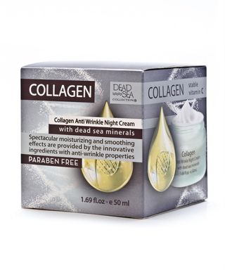 Нічний Крем Dsc З Колагеном Та Мінералами Мертвого Моря, 50 Мл