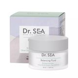 Балансуючий Флюїд Для Обличчя Та Декольте Dr.sea З Біосахаридами, Олією Оливи І Екстрактом Зеленого Чаю Spf15, 50 Мл